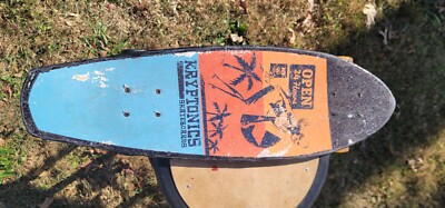 Kryptonics Complete Cruiser Skateboard Open 24 Hours Yellow Orange