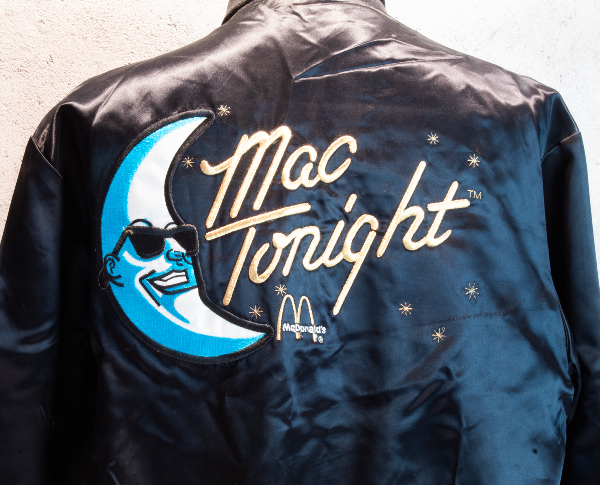 Vintage McDonald’s Mac Tonight Jacket Size Medium New Old Stock