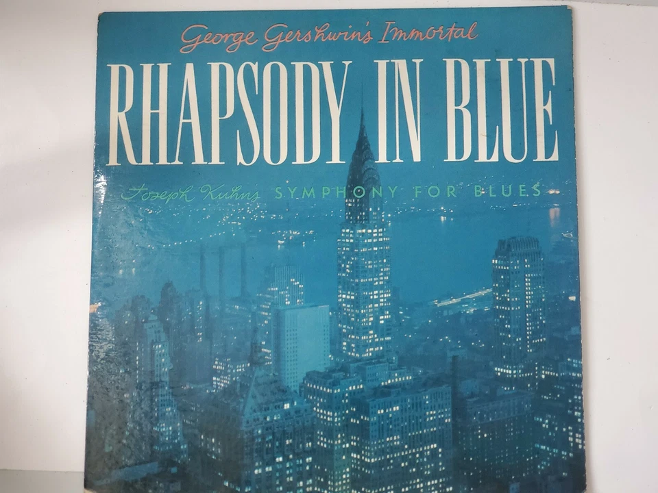 George Gershwin's Immortal Rhapsody in Blue LP-12" 33RPM Vinyl Record - Image 2 of 4