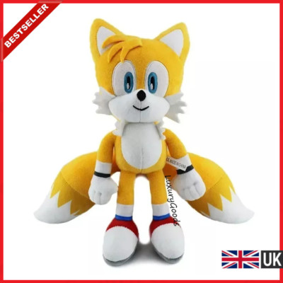  Sonic the Hedgehog Tails Fox Plüschtier Stofftier Videospiele Plüschtier SEGA 30cm 