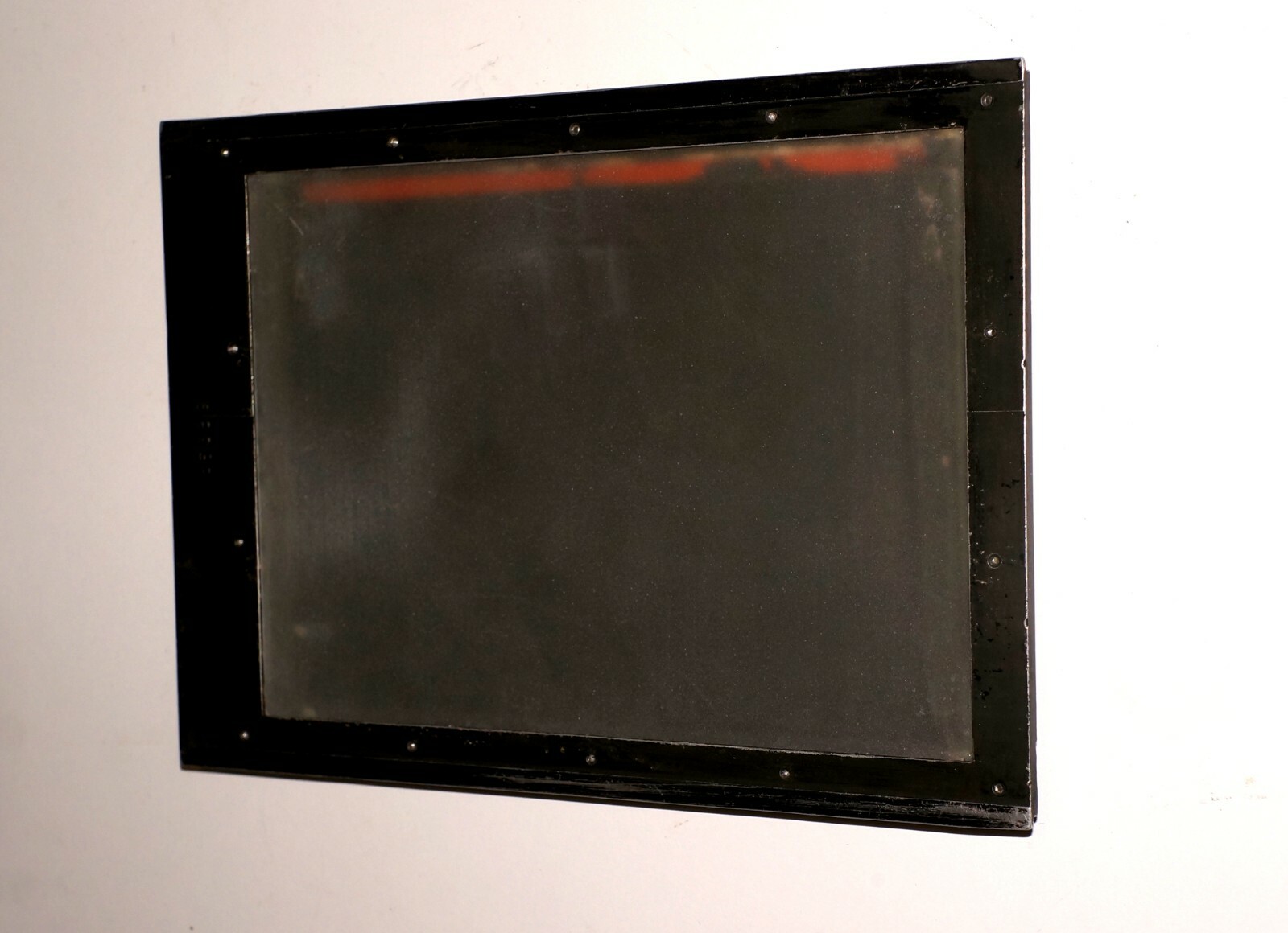 VERY RARE GROUND GLASS PLATE FOR GOERZ TENAX 5x7" (13x18 cm) LARGE