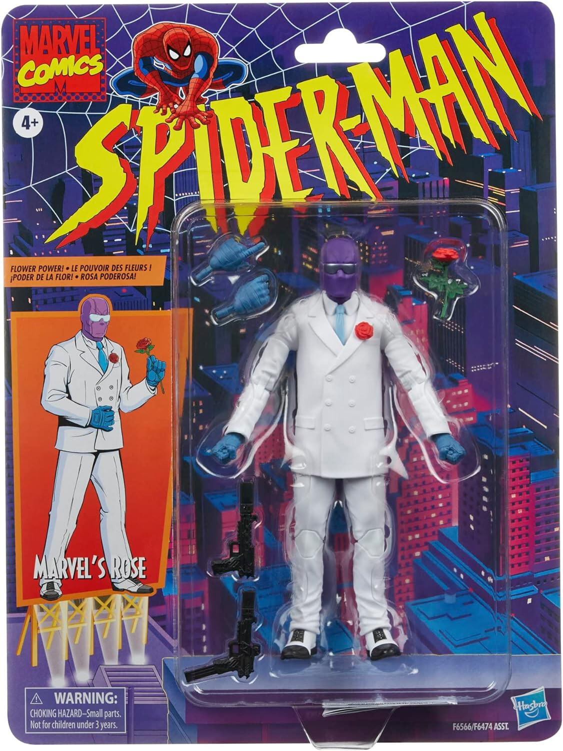 Hasbro Marvel Comics Spider-Man Marvel's Rose 6"" Action Figure