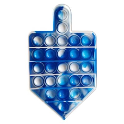 Hanukkah Poppit Dreidel Pop Fidget Toy Chanukah Gift Menorah Kids Sensory Toys