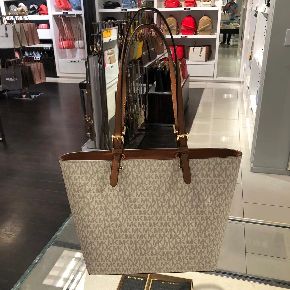 Michael Kors Tote Bag Vanilla 100% original