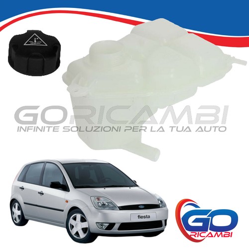 VASCHETTA ACQUA RADIATORE CON TAPPO LIQUIDO REFRIGERANTE FORD FIESTA V DAL 2002 - Foto 4 di 5