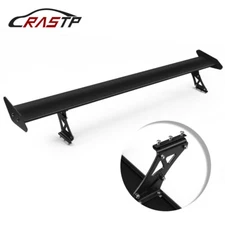 Sliding Adjustable GT Car Rear Hatchback Bracket Spoiler Racing Wing 53''135cm