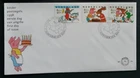 1998 NETHERLANDS NEDERLAND SET CARTOON PARTY FEEST  NR 394 FDC