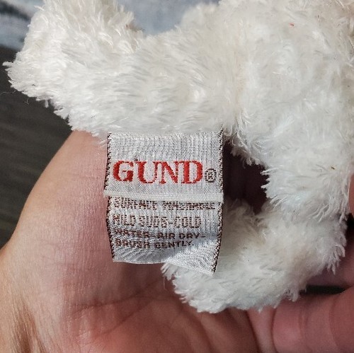 GUND Kringle Jingles Pequeño Navidad Mini Oso Polar Campana Patas Rojo Papá Noel Sombrero - Imagen 6 de 8
