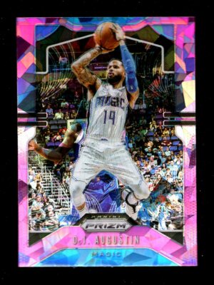 2019-20 PRIZM PINK ICE #197 D.J. AUGUSTIN ORLANDO MAGIC