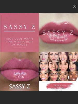 Authentic LipSense, full size, long lasting liquid lip color, Sassy Z