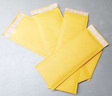 Kraft Bubble Mailer Half Sizes ALL NARROW Long NEW SIZES for THIN and LONG Items