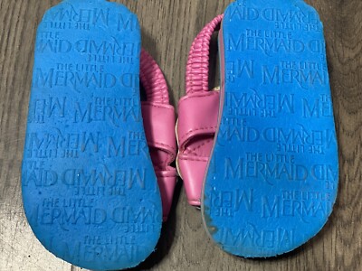 Vintage Disney The Little Mermaid Ariel Flounder Sandals