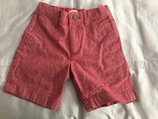 Crewcuts Red shorts Chambray-like 4