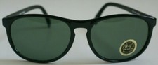 Vintage sports oval wrap around G-15 glass lens sunglasses