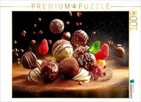 Calvendo Puzzle Pralines And Chocolate | 1000 Pieces, Finished Size 25.2 × 18.9