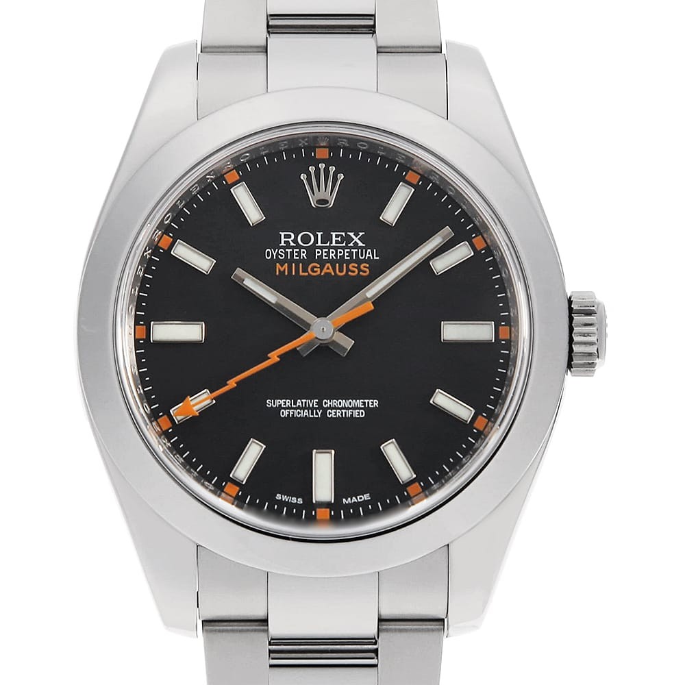 ROLEX Milgauss 116400 black Random Number second hand mens