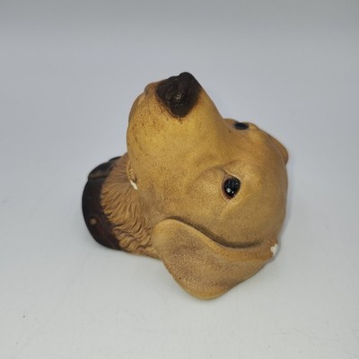 Bossons Chalkware 1968 yellow Labrador Wall Art Sculpture England READ