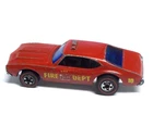 1969 Hot Wheels Redline Olds 442 Fire Dept. Chiefs Car