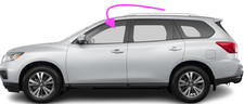 Fits: 2018-2020 Nissan Pathfinder Driver Left Front Door Window Glass/Laminated