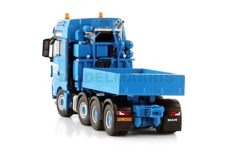 WSI 01-4785 Kanson MAN TGX XXL 8X4 BALLAST BOX + HITCH 1/50 - Immagine 3 di 4