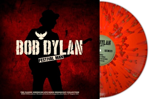 Festival Man - Woodstock Festival Ii 1994 (red/white Splatter Vinyl) by Bob Dyla - Image 3
