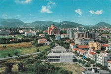 13525 Cartolina Montegrotto Terme (PD) Panorama Generale 1968