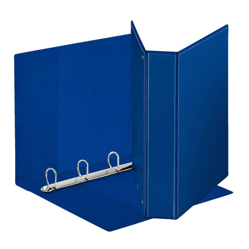 394754500 raccoglitore ad anelli a4 blu - Immagine 2