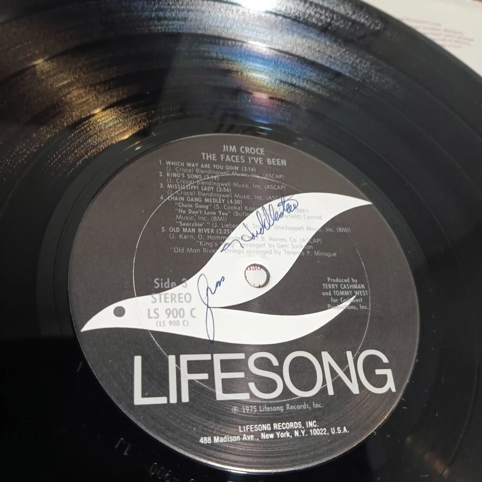 Jim Croce ‎– The Faces I've Been Double LP LS 900 Gatefold 1975 VG+ / VG+ - Image 4 of 4