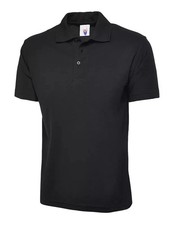 Mens Polo Shirts Pique Short Sleeve Regular Fit Premium Work Casual Plain Top