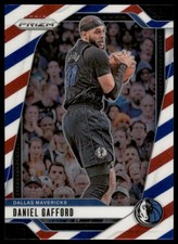 2024-25 Panini Prizm #124 Daniel Gafford Prizms Red White and Blue