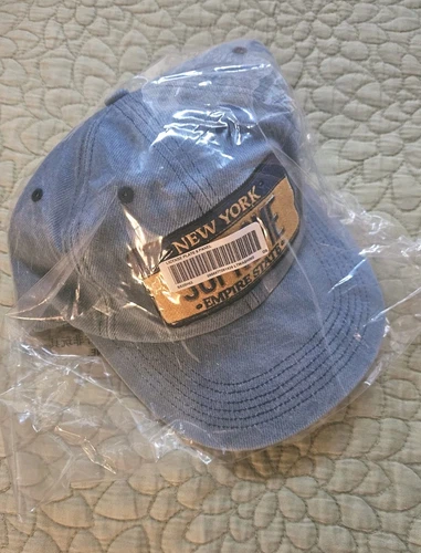 Casquette chapeau Supreme SS25 plaque d'immatriculation 6 panneaux denim bleu OS ✅️ en main