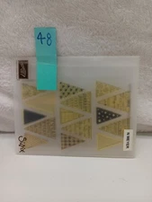 Hero Arts CL475 Friendly Flags Clear Stamps Triangles