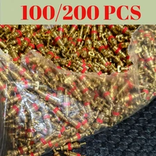 100/200Pcs Universal Valve Stem Core Tire Pressure Sensor Cores TPMS bulk