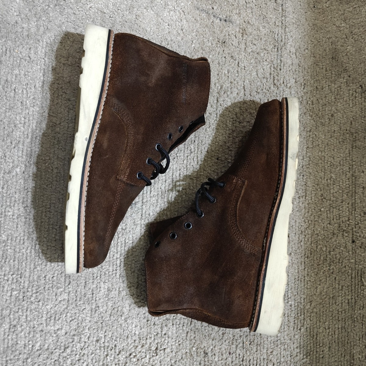 Broken Homme Jaime Work Boots  Leather Men Sz 9 BURNT SUGAR DESERT OASIS Ankle Broken Homme James Boot - Cement | Work Boots | Huckberry main image 2