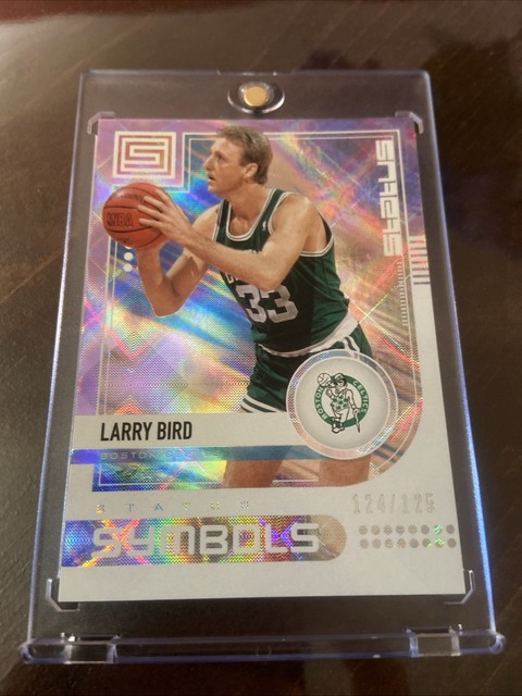 2019-20 Panini Status - Tmall Status Symbols Larry Bird #24 White Diamonds /125