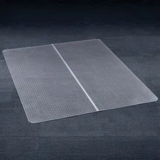 Aleco 120221 Chair Mat for Carpet 46"W x 60"L Straight Edge