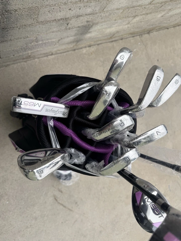 MacGregor M65T Golf Club Set Ladies Womens LEFT HANDED 12 piece Set w/ Bag NEW - Image 2 of 4