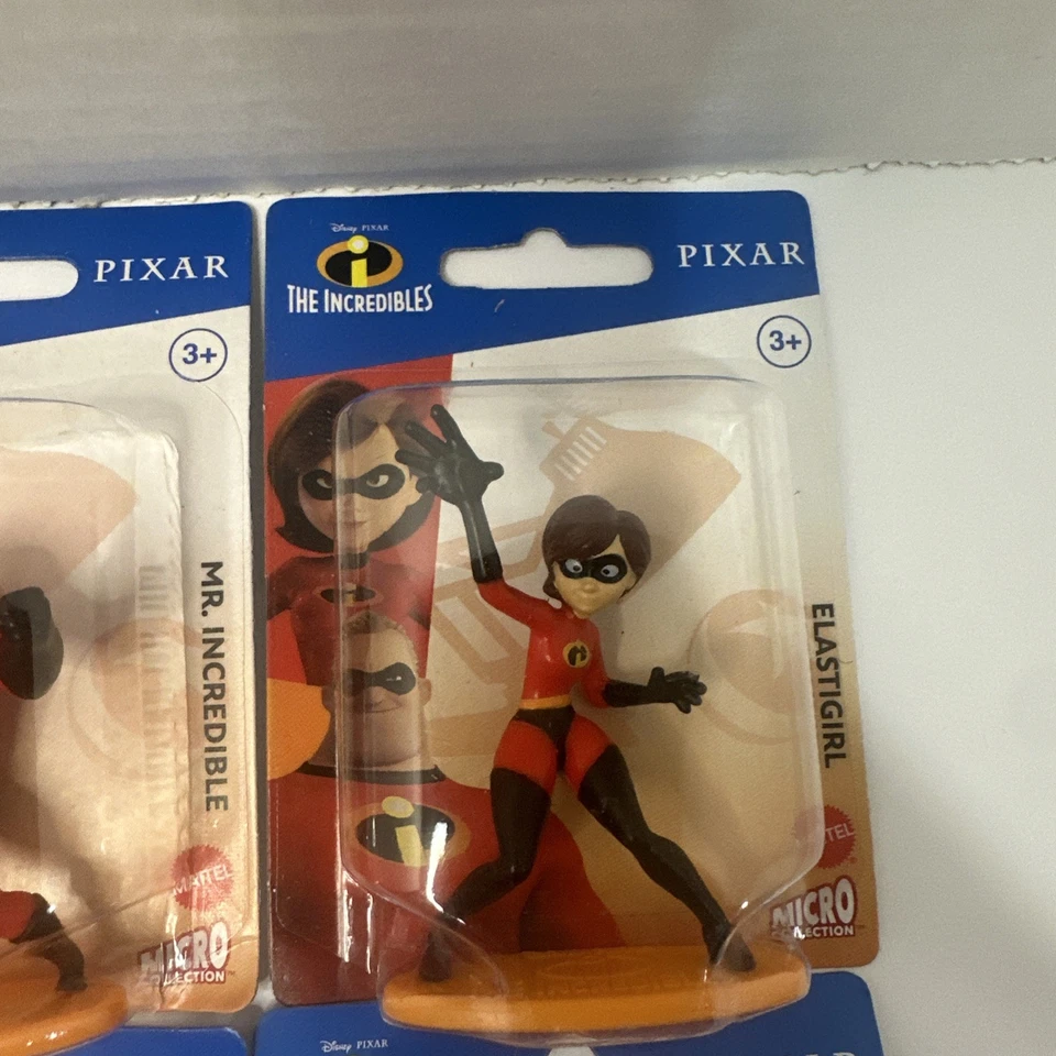 Microfigura Colección The Incredibles Family Mattel-Los 5 Increíbles Family Foto 3 de 4