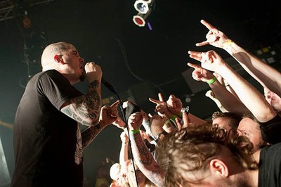 Phil Anselmo of American heavy metal supergroup Down performs at T- Old Photo 9