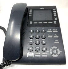 NEC ITY-8LCGX-1 BK Business Office Desk Phone Black