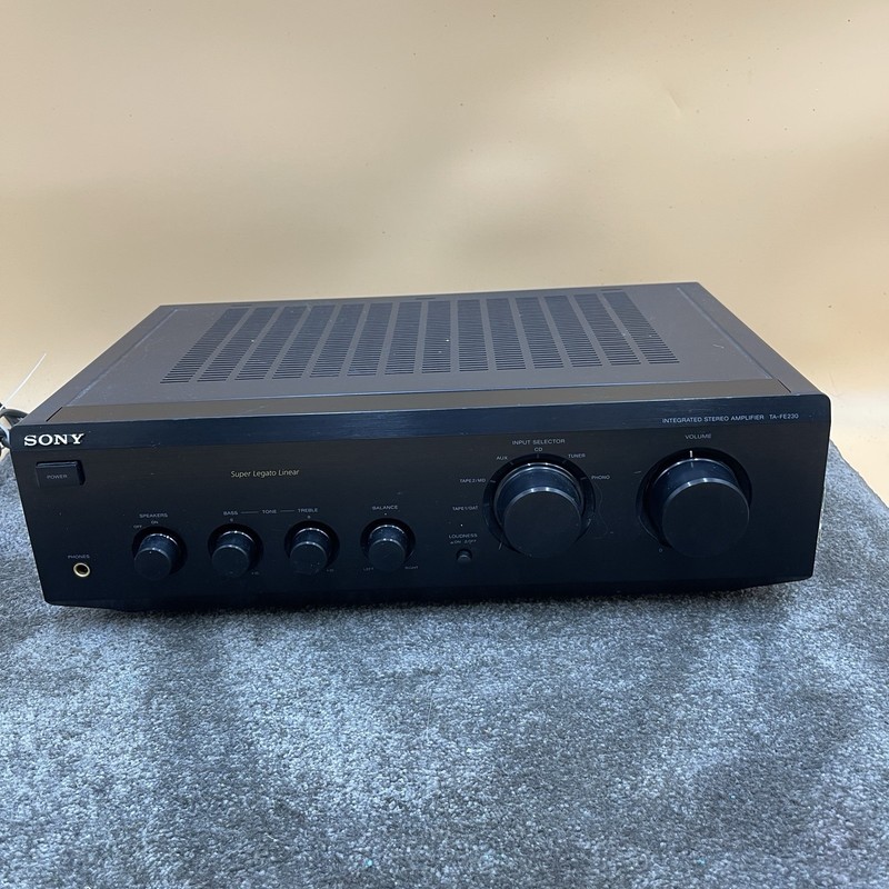 Sony TA-FE230 Integrated Stereo Amplifier Receiver Hi-Fi Amp Tested & Working