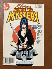 Elvira's House of Mystery #2: FN+ to VF Newsstand Variant DC April 1986 $7 Ship