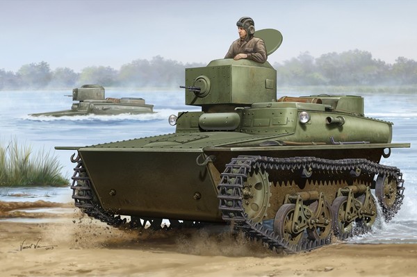 HB83818 _V Hobby Boss 1/35 T-37 Amphibious Light Tank Early **Sonderpreis**-image