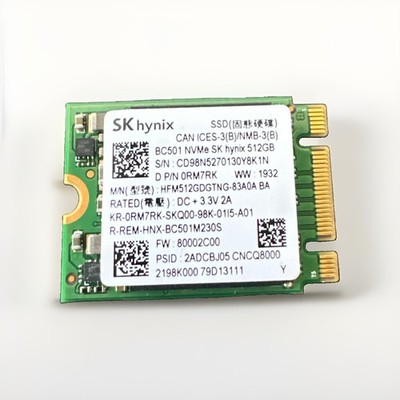 SK Hynix BC501 HFM512GDGTNG 512 GB NVMe 30mm SSD