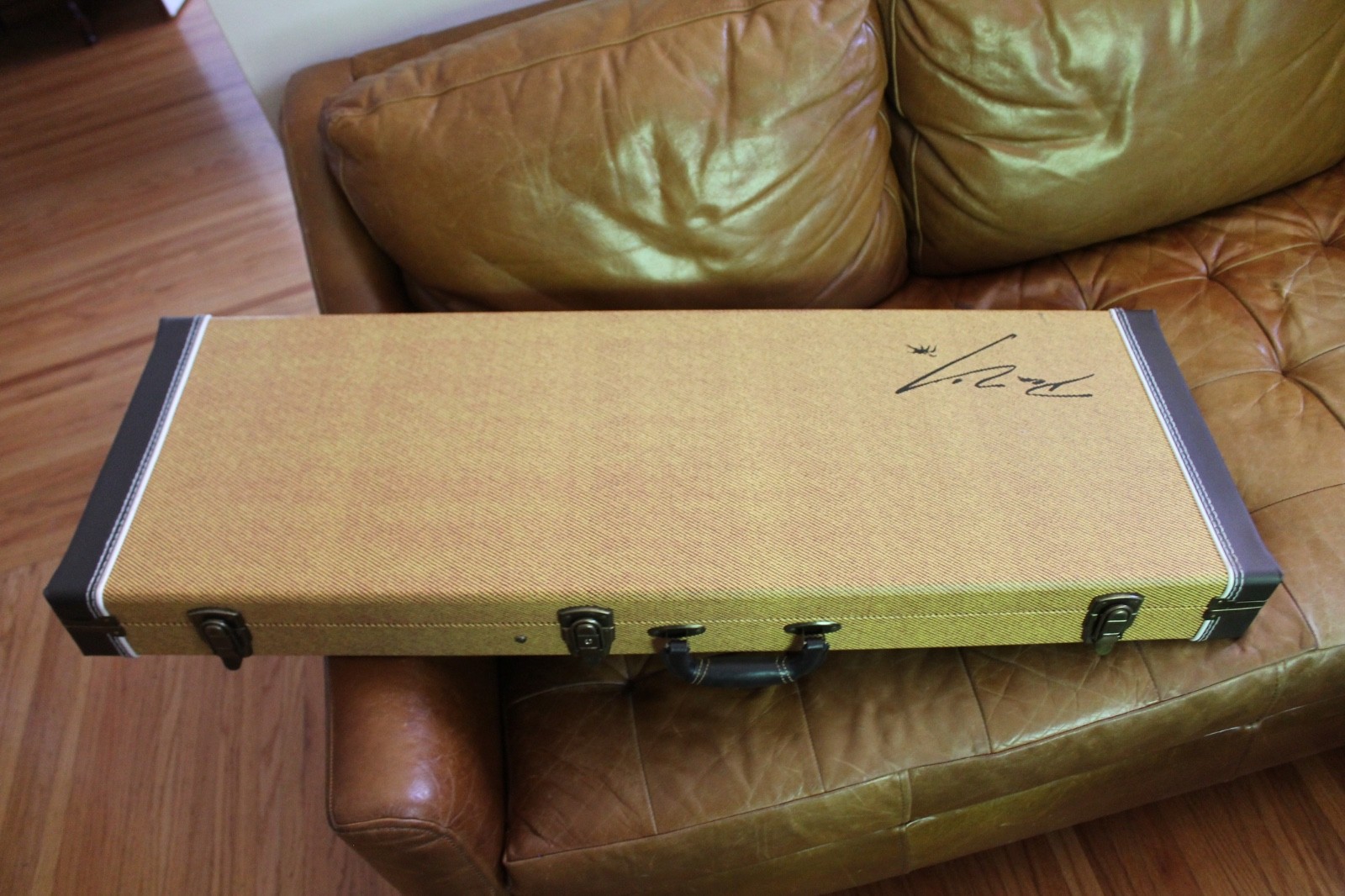 DEAN ZELINSKY 2018 Dellatera Z-GLIDE Custom QUILT Top ELECTRIC Guitar & Case NEW