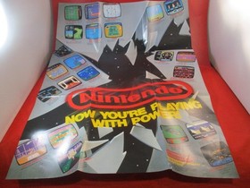 Nintendo NES Control Deck System + Zapper Gun Mario Manual, Poster, Insert #