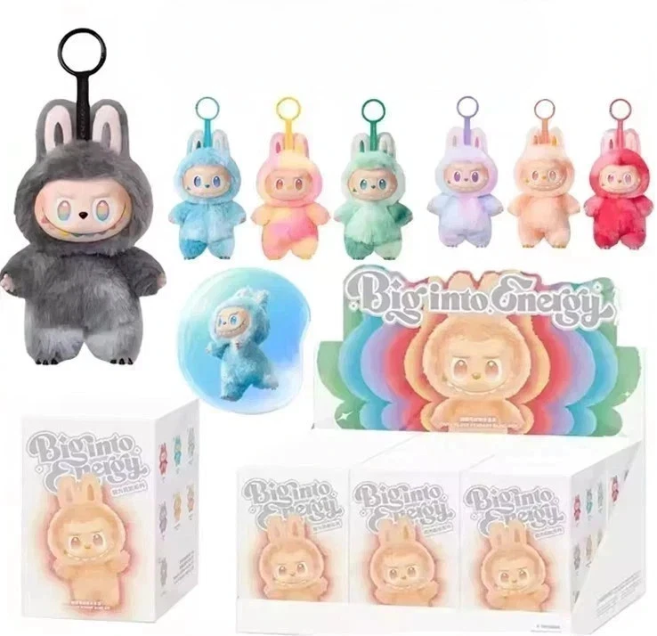 POP MART LABUBU THE MONSTER BIG INTO ENERGY 3V - - BLIND BOX - Immagine 3 di 4
