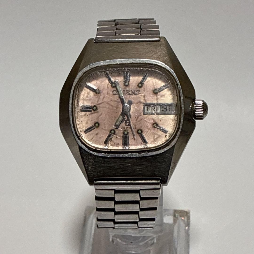 Junk, non-working ORIENT Automatic Day-Date Watch - image 2