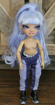 Rainbow High Rainbow Vision Royal Tessa Park Doll Three K-Pop Purple Hair