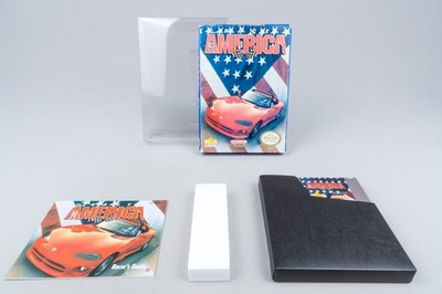 Nintendo NES *Alex DeMeo's Race America* OVP CIB NTSC-U/C RB-USA